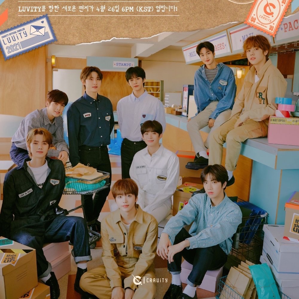 CRAVITY 2nd LUVITY V MEMBERSHIP WELCOME KIT