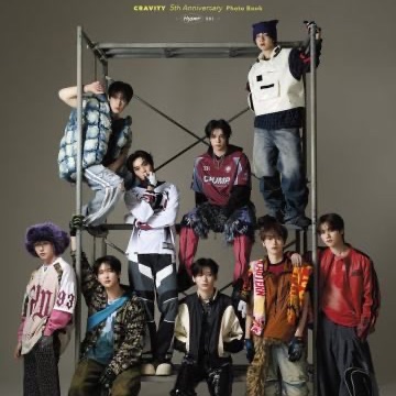 CRAVITY 5th Anniversary Photo Book